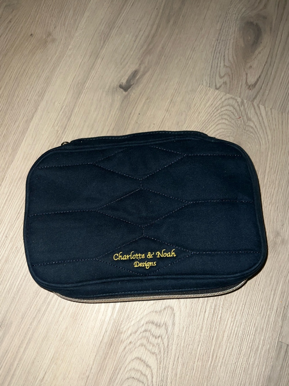 Travel Jewelry Organizer Case • Multi-Compartment Zipper Pouch